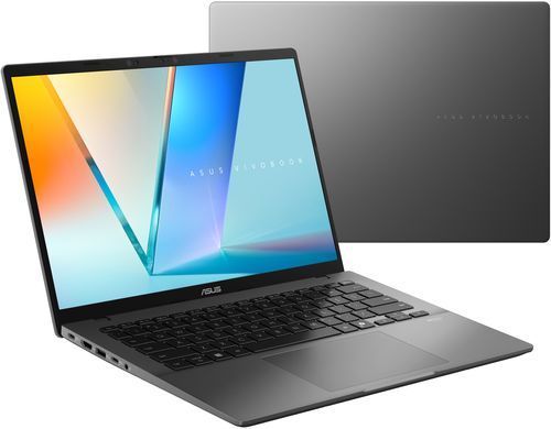 ASUS Ноутбук ASUS Vivobook S 14 S3407QA-KP003W 14" 2.5K IPS, Snapdragon X1 26 100, 16GB, F512GB, UMA, Win11, Сірий 90NB16B2-M000R0 фото