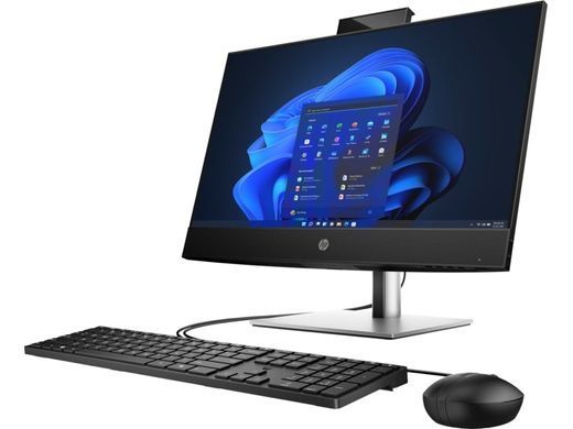 HP Комп'ютер персональний моноблок ProOne 440-G9 23.8" FHD IPS AG, Intel i5-13500T, 16GB, F512GB, UMA, кл+м, DOS, чорний 6D4B5EA фото