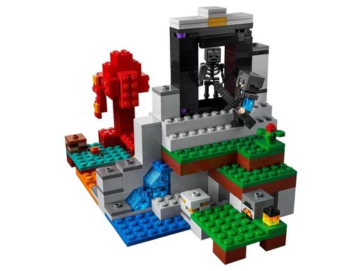 Конструктор LEGO Minecraft Зруйнований портал 21172 фото