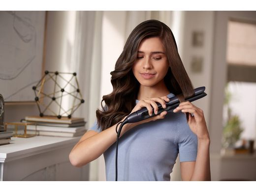 Philips Выпрямитель Series 7000, 240Вт, 12-230С, керамика, турмалин, фиолетовый металик BHS752/00 фото
