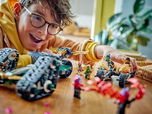 LEGO Конструктор NINJAGO Комби-автомобиль команды ниндзя 71820 фото
