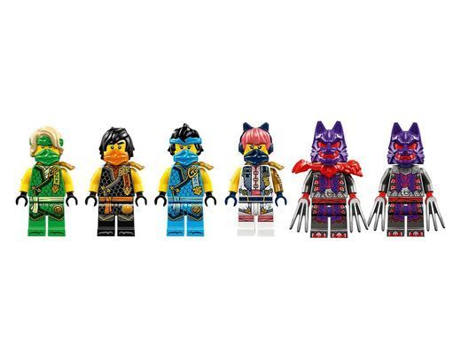 LEGO Конструктор NINJAGO Комби-автомобиль команды ниндзя 71820 фото