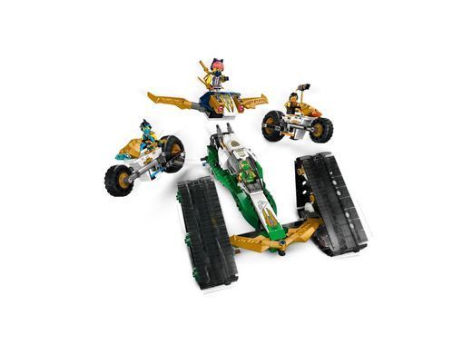 LEGO Конструктор NINJAGO Комби-автомобиль команды ниндзя 71820 фото