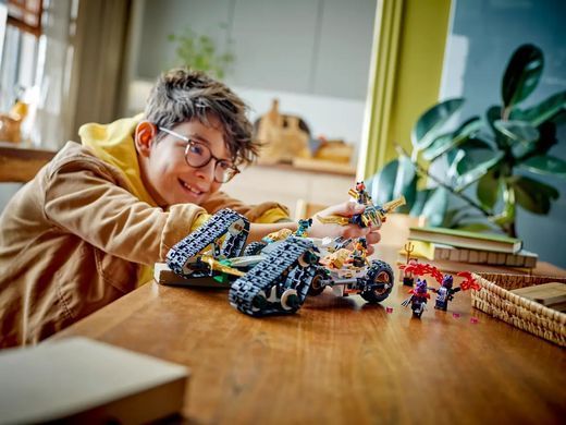 LEGO Конструктор NINJAGO Комби-автомобиль команды ниндзя 71820 фото