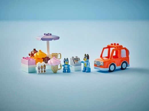 LEGO Конструктор LEGO DUPLO Bluey Подорож із морозивом із Блуї 10458 фото