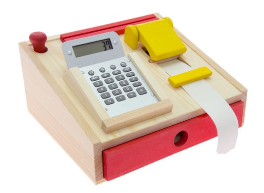 Игровой набор nic деревянный кассовый аппарат NIC528735 фото