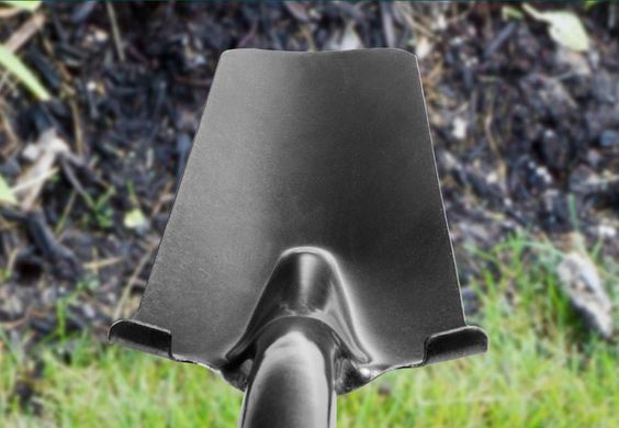 Лопата штикова Verto, для саджанців, вузька, металеве посилення, 128 см, 1.7кг 15G014 фото