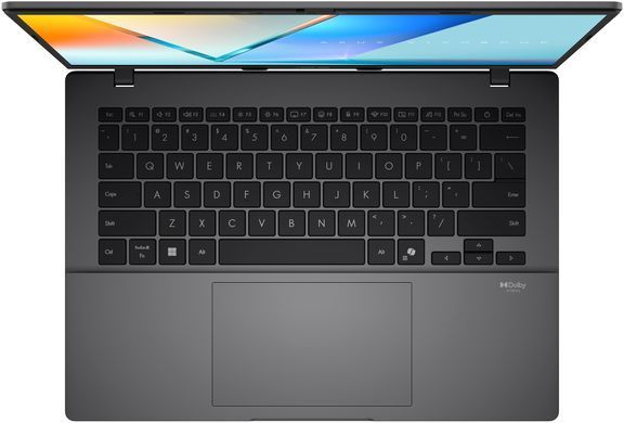 ASUS Ноутбук ASUS Vivobook S 14 S3407QA-KP003W 14" 2.5K IPS, Snapdragon X1 26 100, 16GB, F512GB, UMA, Win11, Сірий 90NB16B2-M000R0 фото