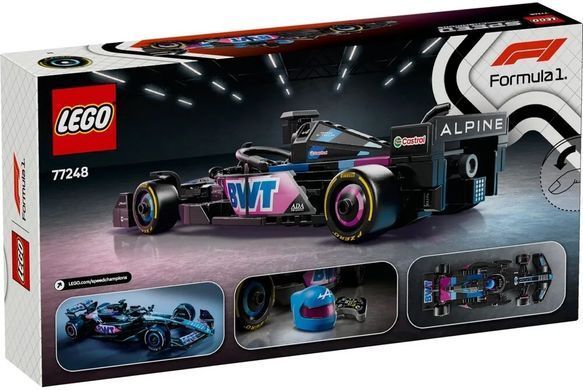 LEGO Конструктор LEGO Speed Champions Автомобіль для перегонів BWT Alpine F1&reg; Team A524 77248 фото