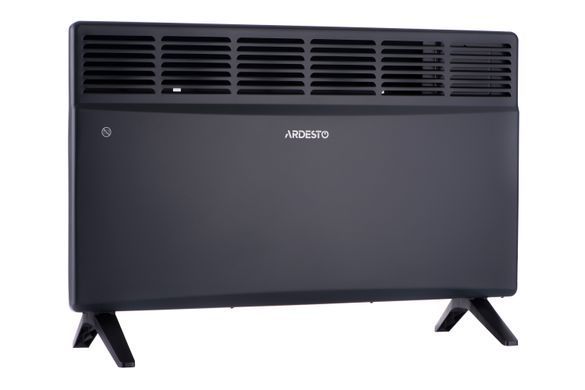 ARDESTO Конвектор електричний CH-2000MCA, 2000 Вт, 20 м2, закритий нагрів. елемент, IP24, мех. керування, антрацит матовий CH-2000MCA фото