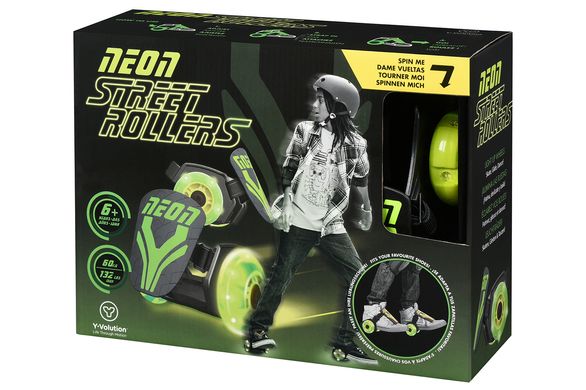 Роликові ковзани Neon Street Rollers зелений N100736 фото