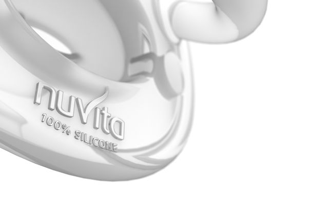 Пустышка Nuvita Orthosoft ортодонтическая 0м+ белая NV7050White фото