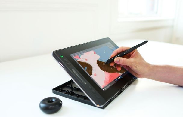 Huion Графический монитор 13,3" Kamvas Pro 13, USB-C,черный GT-133 фото