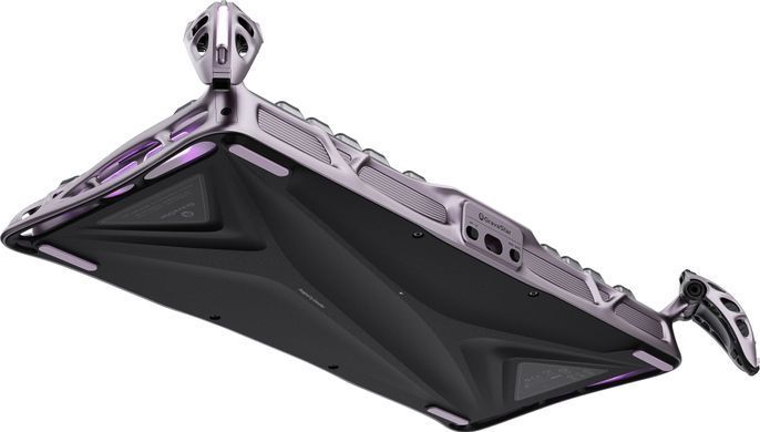 GravaStar Клавиатура магнитная Mercury V75 Pro 80keys, GravaStar x Gateron Jade Gaming, USB-A, 8k, RGB, Iron Purple GSV75PRO_PL фото