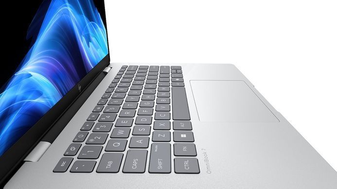 HP Notebook OmniBook 7 14-fs0001ua 14" WUXGA IPS AG, Intel 5-220H, 24GB, F1024GB, UMA, Win11, silver C3VS6EA фото