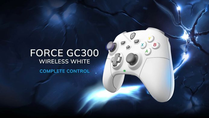 MSI Геймпад FORCE GC300 W, WIRELESS, білий S10-43G0230-EC4 фото