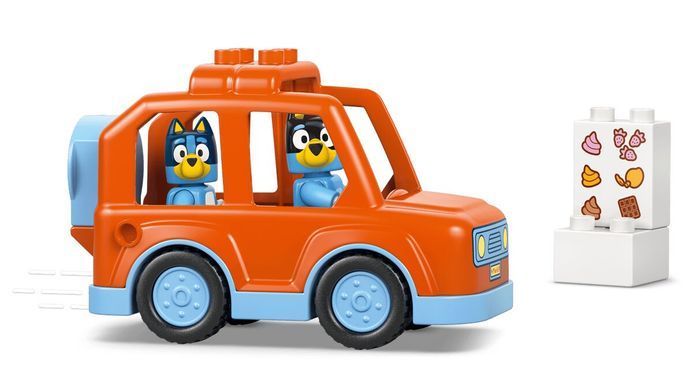 LEGO Конструктор LEGO DUPLO Bluey Подорож із морозивом із Блуї 10458 фото