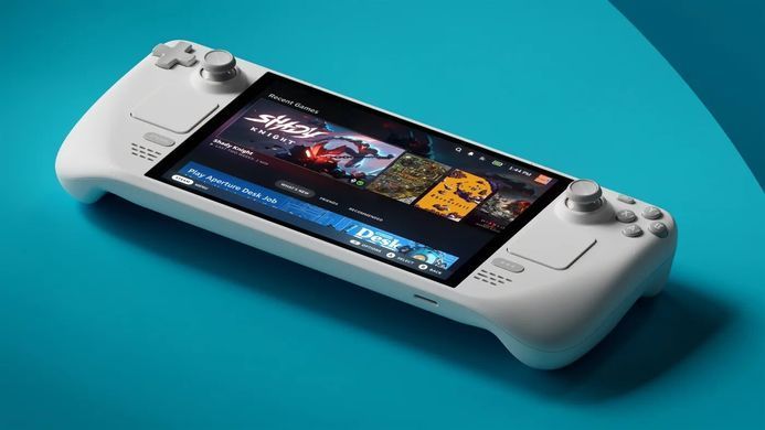 Steam Deck Ігрова консоль Valve OLED Limited Edition 1TB Біла 1020-1024WH фото