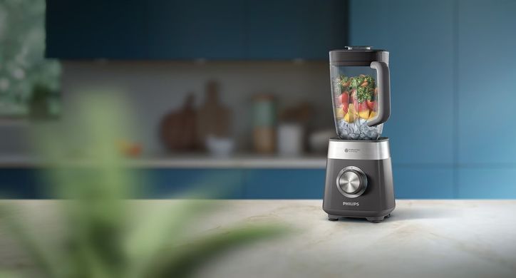 Philips Блендер стационарный Series 5000, 1000Вт, чаша-2000мл, серый