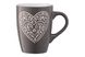 Чашка Ardesto Heart, 330 мл, темно-сіра, кераміка 3 - магазин Coolbaba Toys