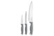 Набір ножів Ardesto Gemini Gourmet 3 пр., сірий, нержавіюча сталь, пластик 1 - магазин Coolbaba Toys