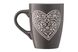 Чашка Ardesto Heart, 330 мл, темно-сіра, кераміка 5 - магазин Coolbaba Toys