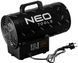 Теплова гармата газова Neo Tools, 15кВт, 580м куб./г, 0.7бар, витрата палива 1.09кг/г, редуктор тиску, шланг 1.5м, п&rsquo;єзозапалювання 6 - магазин Coolbaba Toys