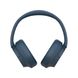 Sony Наушники Over-ear WH-CH720N BT 5.2, ANC, SBC, AAC, Wireless, Mic, Синий 3 - магазин Coolbaba Toys