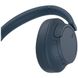 Sony Наушники Over-ear WH-CH720N BT 5.2, ANC, SBC, AAC, Wireless, Mic, Синий 6 - магазин Coolbaba Toys