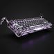 GravaStar Клавиатура магнитная Mercury V75 Pro 80keys, GravaStar x Gateron Jade Gaming, USB-A, 8k, RGB, Iron Purple 14 - магазин Coolbaba Toys