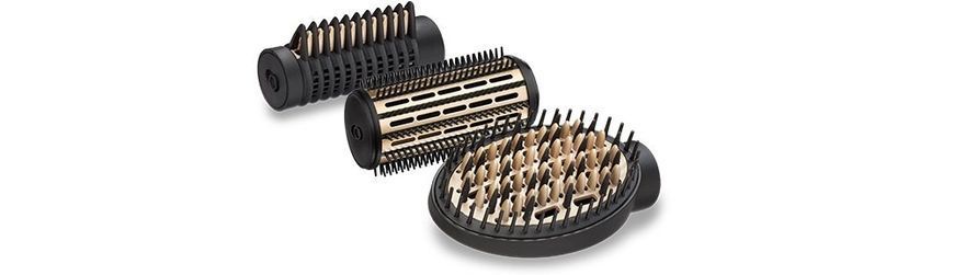 BaByliss Фен-щітка, 650Вт, 2 режими, хол. обдув, кераміка, чорний AS970E фото