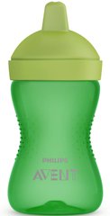 Чашка-непроливайка, з твердим носиком, зелена, 18міс+, 300 мл - купити в інтернет-магазині Coolbaba Toys