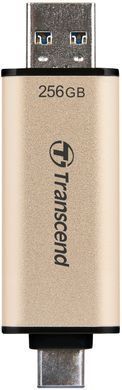 Transcend Накопитель 256GB USB 3.2+Type-C JetFlash 930 Black R420/W400MB/s TS256GJF930C фото