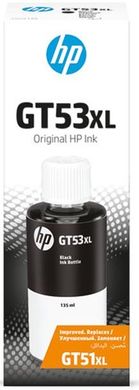 Чернила HP GT53XL Ink Tank 115/315/319/410/415/419, Smart Tank 500/515/530/615/670/720/750/790 Black (6000 стр) 1VV21AE фото