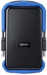 Портативний жорсткий диск Apacer 2TB USB 3.1 AC631 IP55 Black/Blue AP2TBAC631U-1 фото