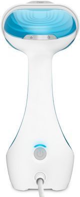 Tefal Відпарювач компактний Pure Tex 4в1 , 1700Вт, 200мл, постійна пара - 30гр, керам. підошва, біло-блакитний DT9530E1 фото