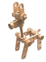 Дерев'яний конструктор "Жирафа" - купити в інтернет-магазині Coolbaba Toys