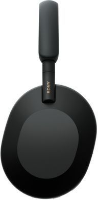 Sony Наушники Over-ear WH-1000XM5 BT 5.2, ANC, Hi-Res, AAC, LDAC, Wireless, Mic, Черный WH1000XM5B.CE7 фото
