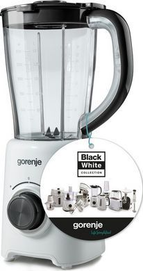 Gorenje Блендер стационарный 500Вт, чаша-1500мл, белый