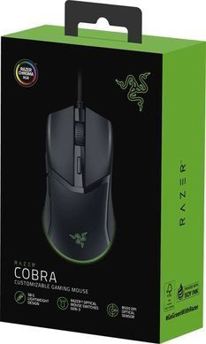 Razer Миша Cobra, RGB, USB-A, чорний RZ01-04650100-R3M1 фото
