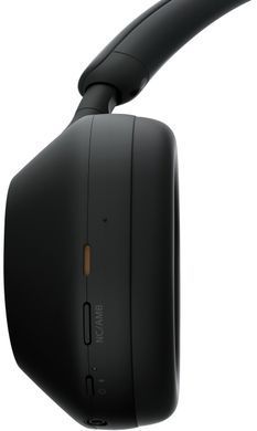 Sony Наушники Over-ear WH-1000XM5 BT 5.2, ANC, Hi-Res, AAC, LDAC, Wireless, Mic, Черный WH1000XM5B.CE7 фото