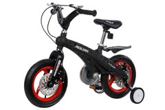 Дитячий велосипед Miqilong GN Чорний 12` MQL-GN12-Black - купити в інтернет-магазині Coolbaba Toys