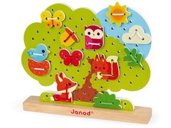 Шнурівка Janod Дерево J05316 - купити в інтернет-магазині Coolbaba Toys
