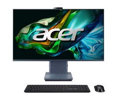 Acer Комп'ютер персональний моноблок Aspire S32-1856 31.5" QHD, Intel i7-1360P, 32GB, F1024GB, UMA, WiFi, кл+м, Lin, сірий DQ.BL6ME.002 фото