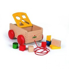 Nic Сортер дерев'яний Візок NIC1555 - купити в інтернет-магазині Coolbaba Toys