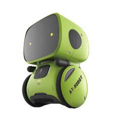 Интерактивный робот с голосовым управлением – AT-ROBOT (зелёный, озвуч.укр.) AT001-02-UKR фото