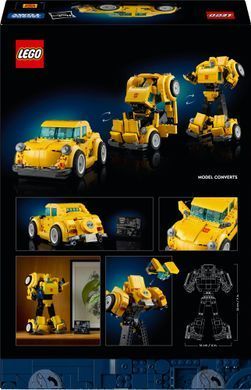 LEGO Конструктор Icons Трансформери. Бамблбі 10338 фото