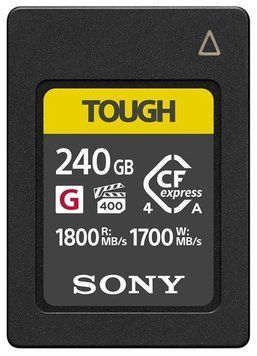 Sony Карта пам'яті Sony CFexpress Type A 240GB R1800/W1700 Tough CEAG240T.CE7 фото