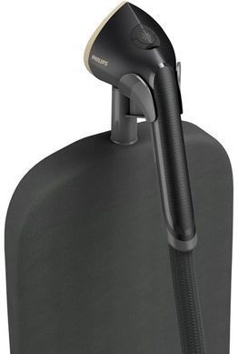 Philips Отпариватель вертикальный 3000 Series, 2000Вт, 2000мл, постоянный пар - 40гр, стойка,вешалка, керам. подошва, черный STE3170/80 фото