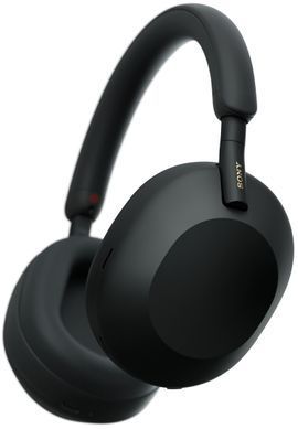 Sony Наушники Over-ear WH-1000XM5 BT 5.2, ANC, Hi-Res, AAC, LDAC, Wireless, Mic, Черный WH1000XM5B.CE7 фото